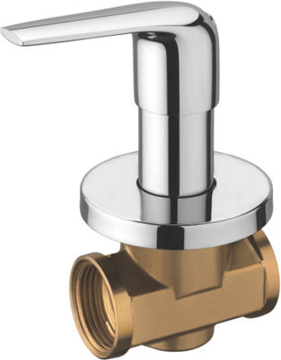 Flush Cock With Adjustable Wall Flange (25mm)