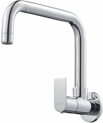 Sink Cock With Extended Swinging Spout (W.M.)