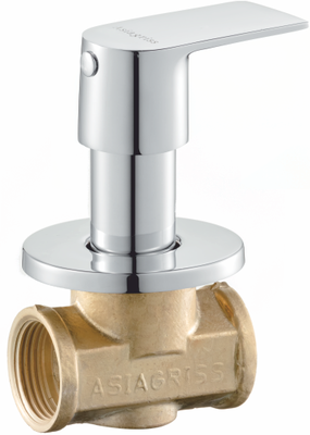 Flush Cock With Adjustable Wall Flange (25 mm)