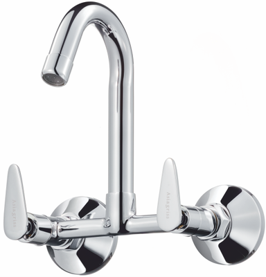 Sink Mixture With Regular Swinging Spout (W.M.)