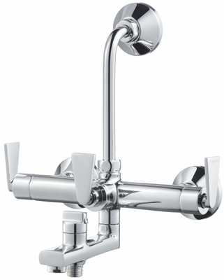Wall Mixer 3 in 1 With Provision For Both Shower